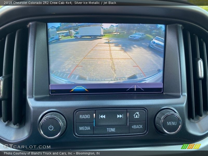 Silver Ice Metallic / Jet Black 2018 Chevrolet Colorado ZR2 Crew Cab 4x4