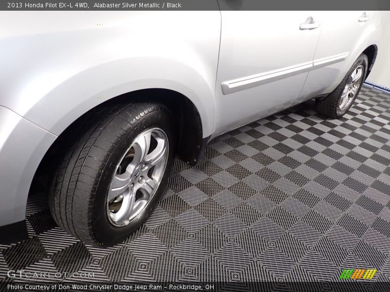 Alabaster Silver Metallic / Black 2013 Honda Pilot EX-L 4WD
