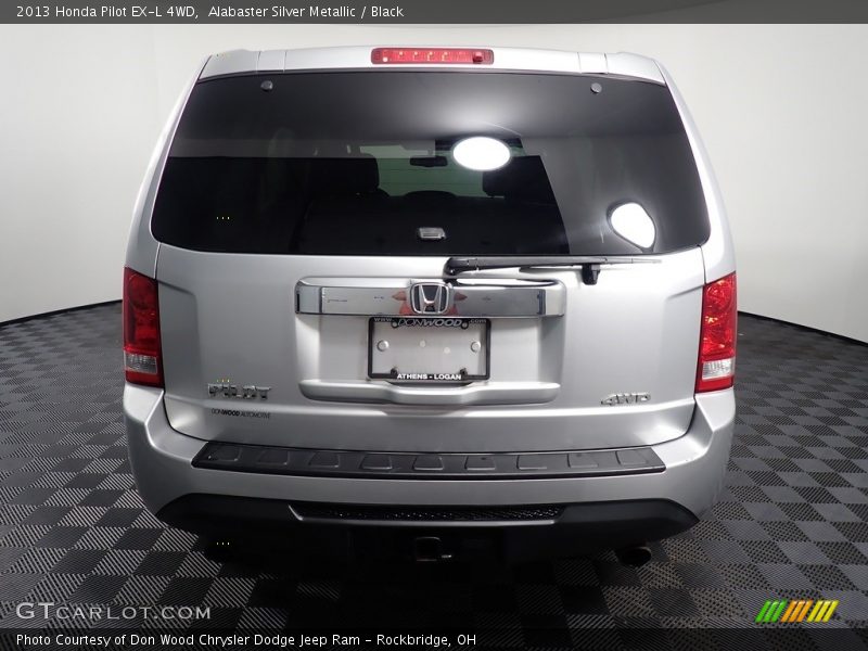 Alabaster Silver Metallic / Black 2013 Honda Pilot EX-L 4WD