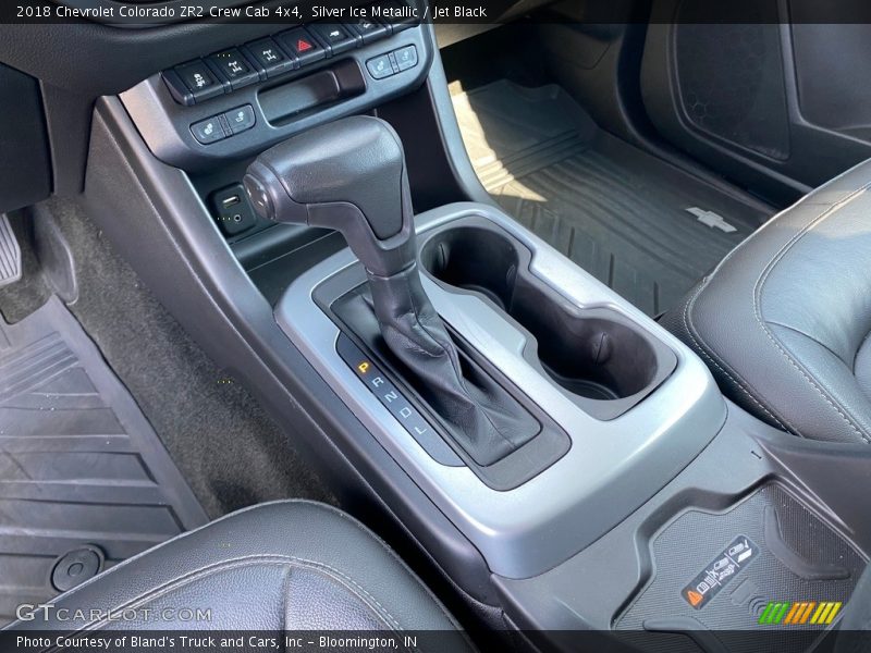 Silver Ice Metallic / Jet Black 2018 Chevrolet Colorado ZR2 Crew Cab 4x4