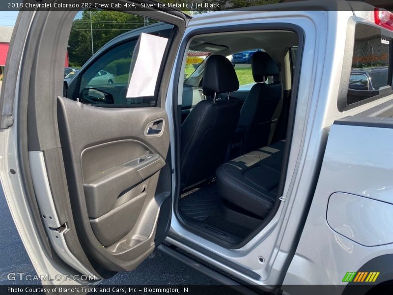 Silver Ice Metallic / Jet Black 2018 Chevrolet Colorado ZR2 Crew Cab 4x4