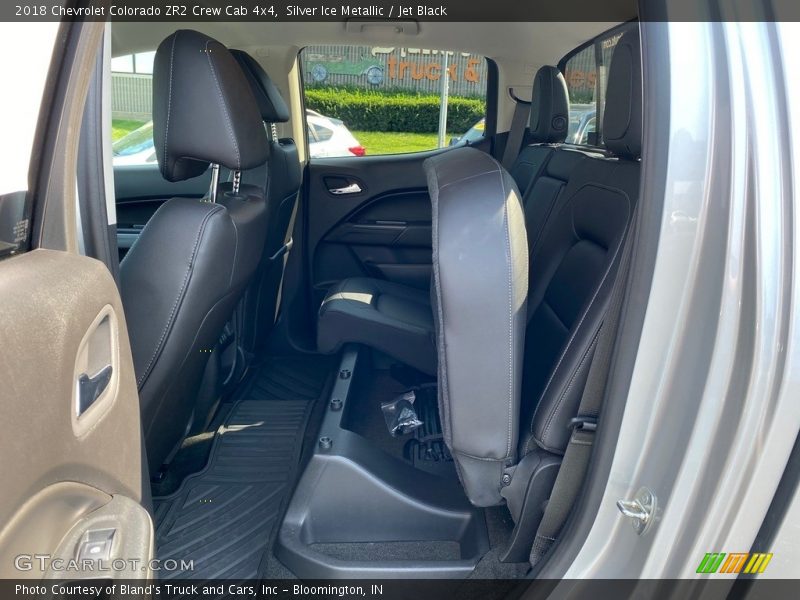 Silver Ice Metallic / Jet Black 2018 Chevrolet Colorado ZR2 Crew Cab 4x4