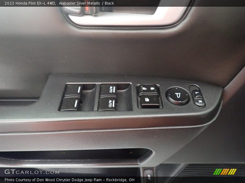 Alabaster Silver Metallic / Black 2013 Honda Pilot EX-L 4WD