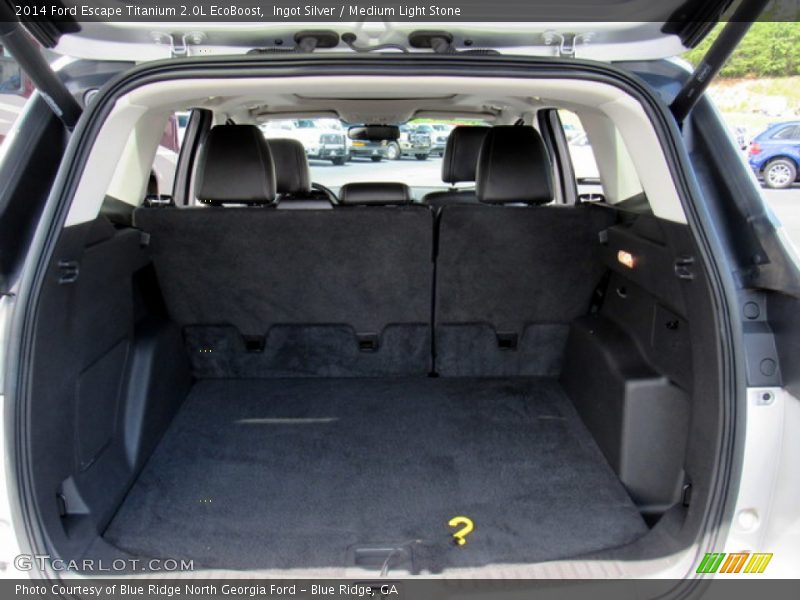 Ingot Silver / Medium Light Stone 2014 Ford Escape Titanium 2.0L EcoBoost
