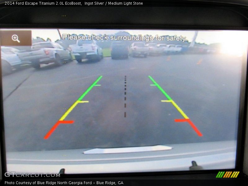 Ingot Silver / Medium Light Stone 2014 Ford Escape Titanium 2.0L EcoBoost