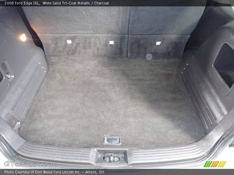 White Sand Tri-Coat Metallic / Charcoal 2008 Ford Edge SEL