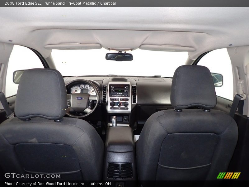 White Sand Tri-Coat Metallic / Charcoal 2008 Ford Edge SEL