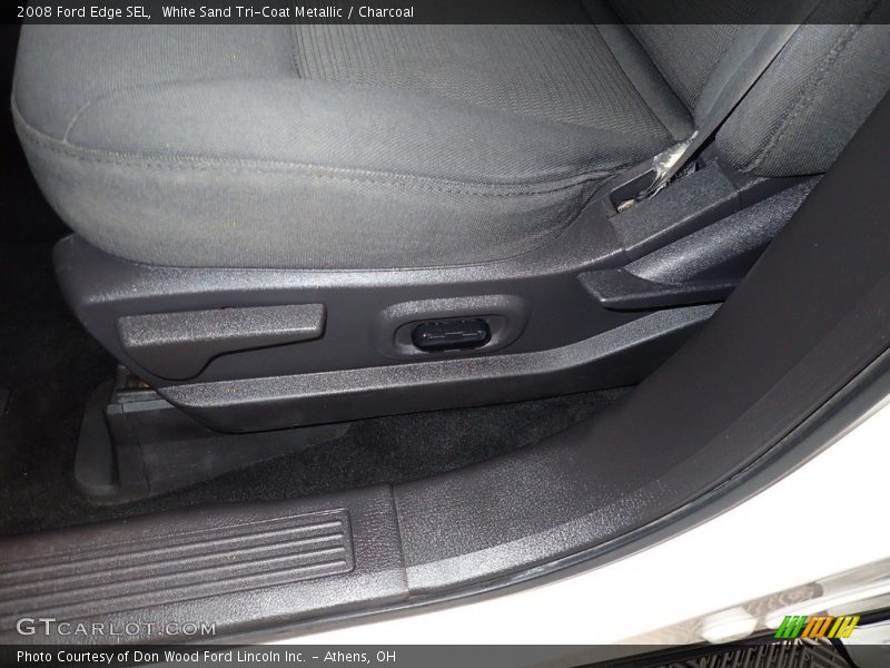 White Sand Tri-Coat Metallic / Charcoal 2008 Ford Edge SEL