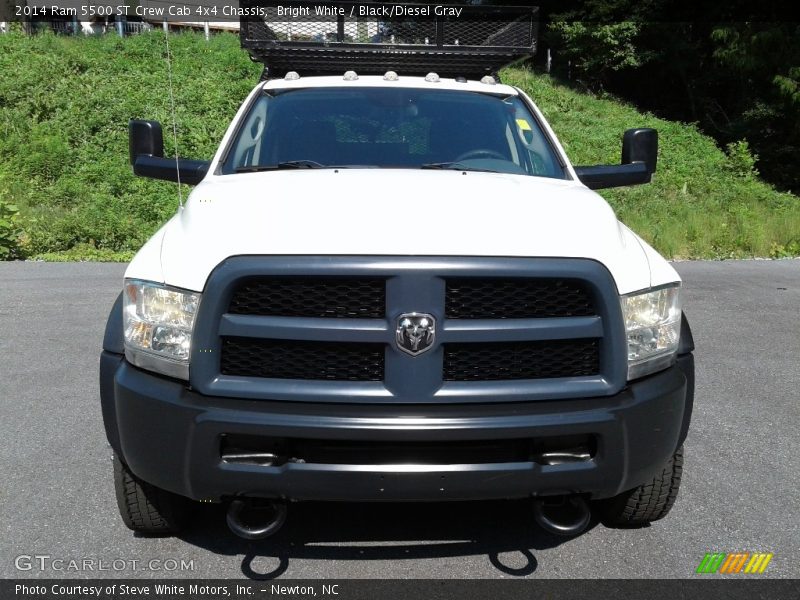 Bright White / Black/Diesel Gray 2014 Ram 5500 ST Crew Cab 4x4 Chassis