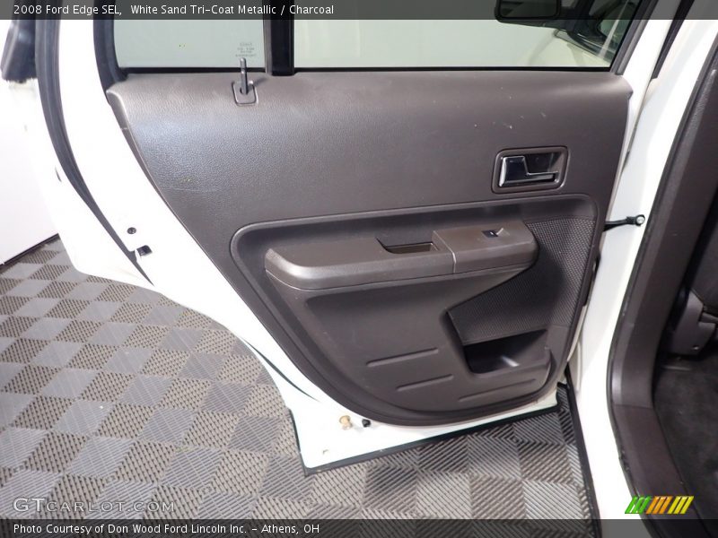 White Sand Tri-Coat Metallic / Charcoal 2008 Ford Edge SEL