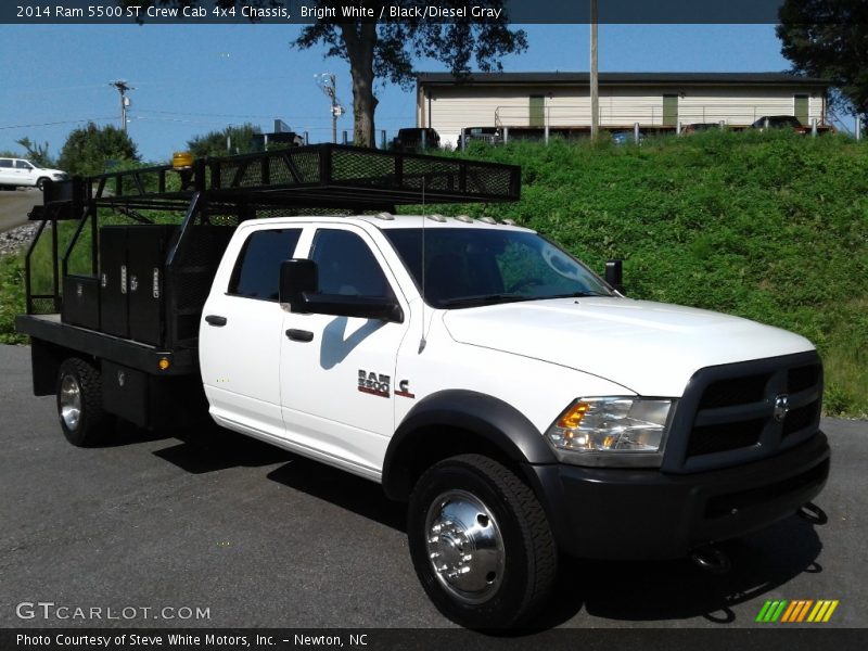 Bright White / Black/Diesel Gray 2014 Ram 5500 ST Crew Cab 4x4 Chassis