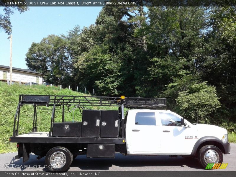 Bright White / Black/Diesel Gray 2014 Ram 5500 ST Crew Cab 4x4 Chassis