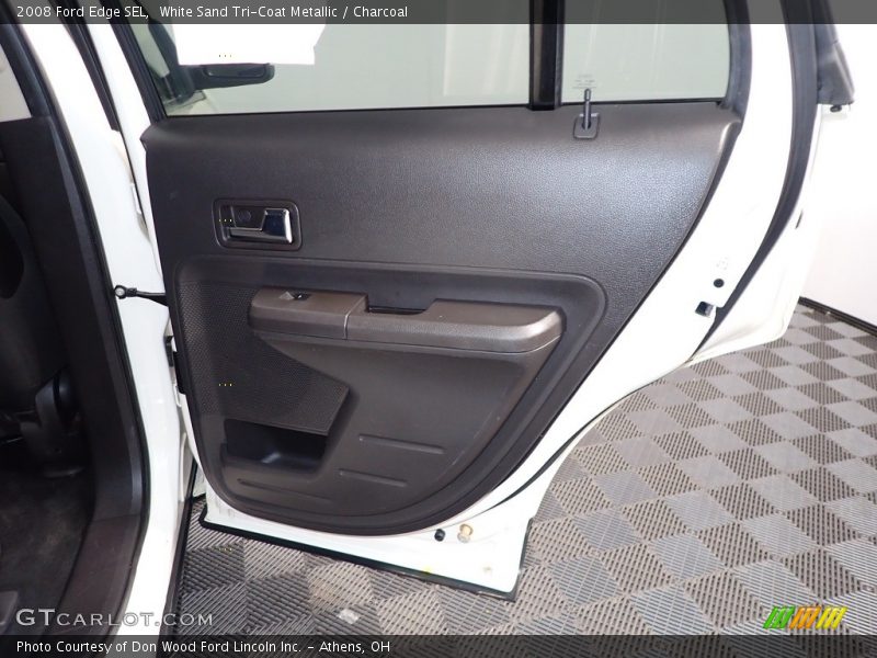 White Sand Tri-Coat Metallic / Charcoal 2008 Ford Edge SEL