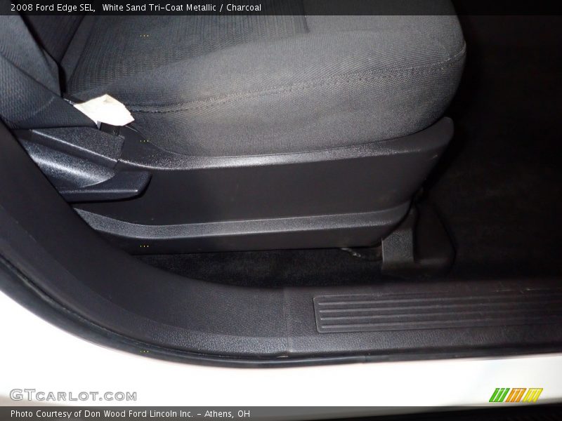 White Sand Tri-Coat Metallic / Charcoal 2008 Ford Edge SEL