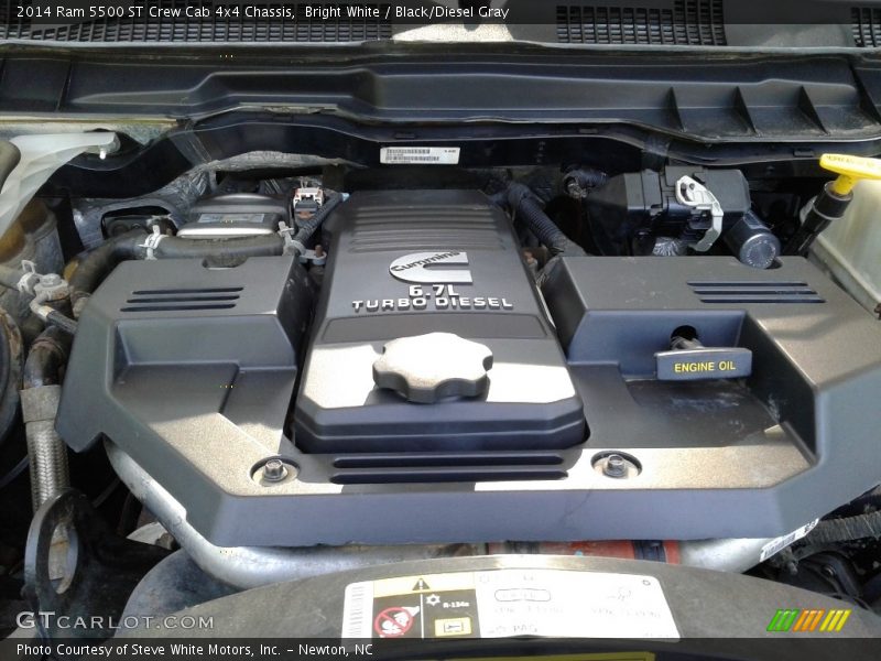 Bright White / Black/Diesel Gray 2014 Ram 5500 ST Crew Cab 4x4 Chassis
