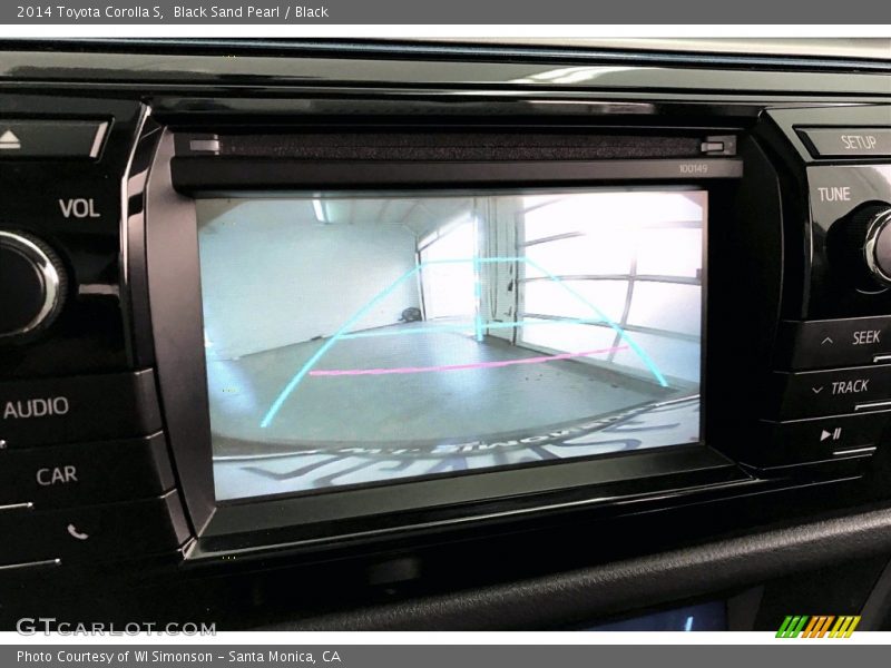 Black Sand Pearl / Black 2014 Toyota Corolla S