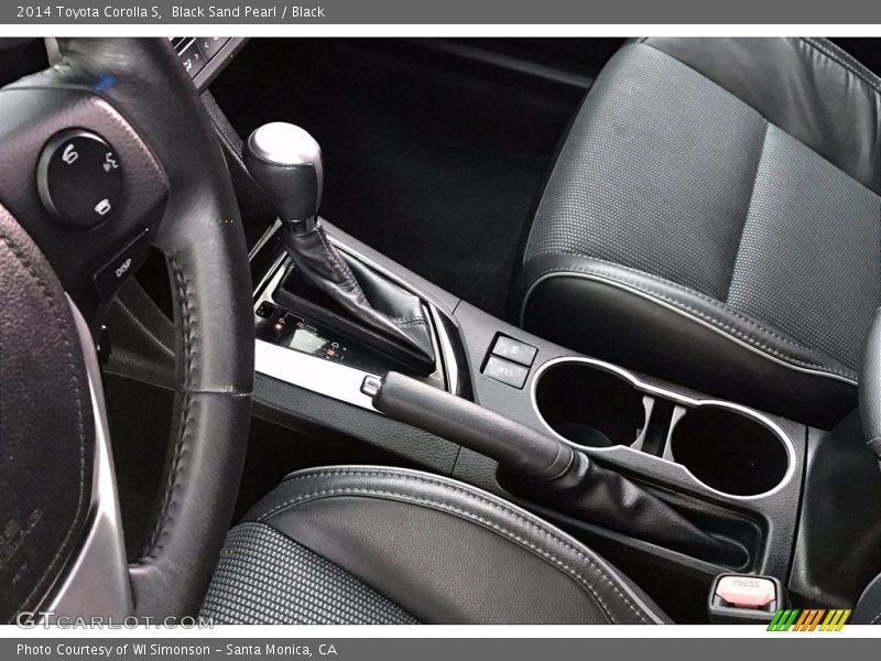 Black Sand Pearl / Black 2014 Toyota Corolla S