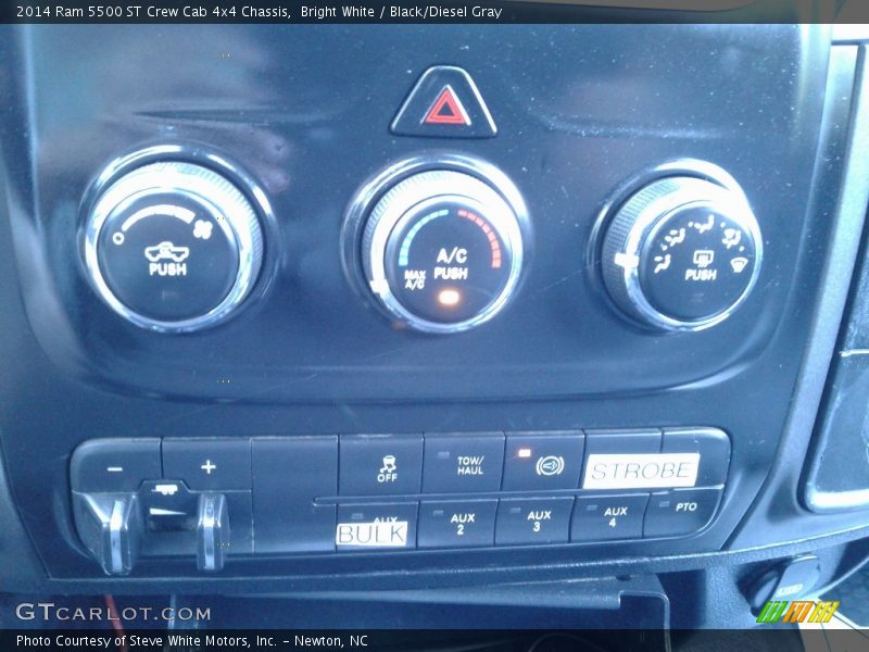 Bright White / Black/Diesel Gray 2014 Ram 5500 ST Crew Cab 4x4 Chassis