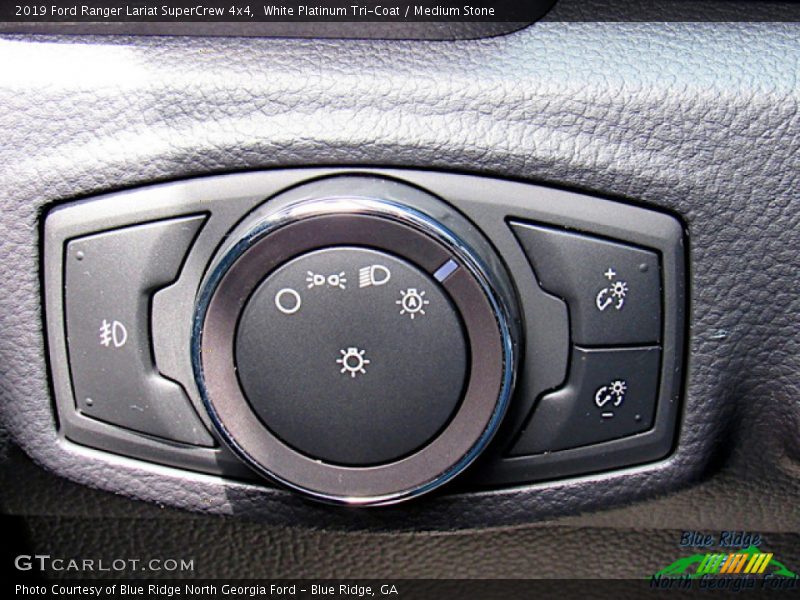 White Platinum Tri-Coat / Medium Stone 2019 Ford Ranger Lariat SuperCrew 4x4