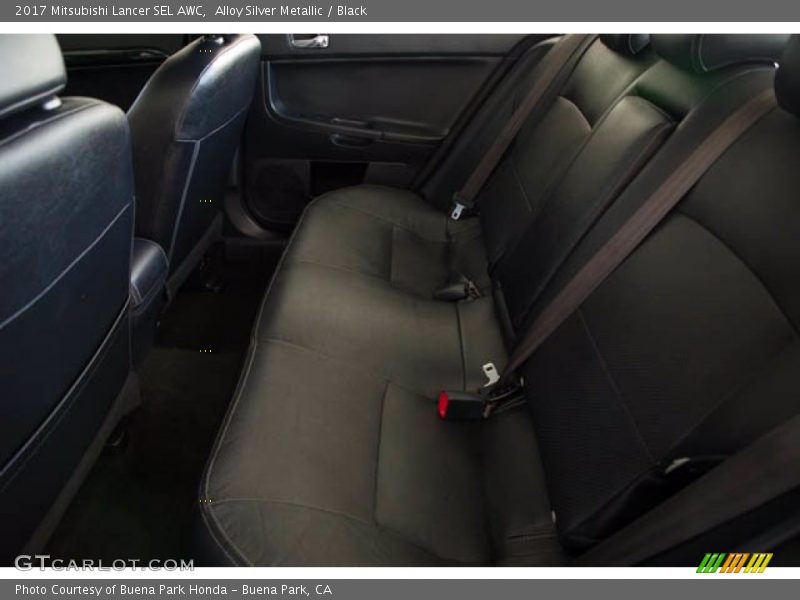 Alloy Silver Metallic / Black 2017 Mitsubishi Lancer SEL AWC