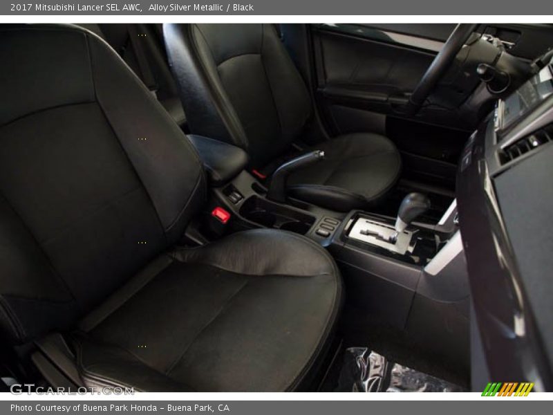 Alloy Silver Metallic / Black 2017 Mitsubishi Lancer SEL AWC