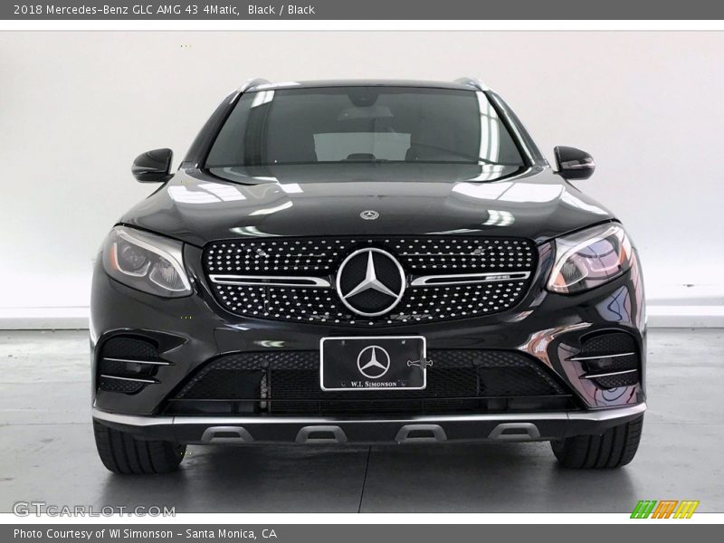 Black / Black 2018 Mercedes-Benz GLC AMG 43 4Matic
