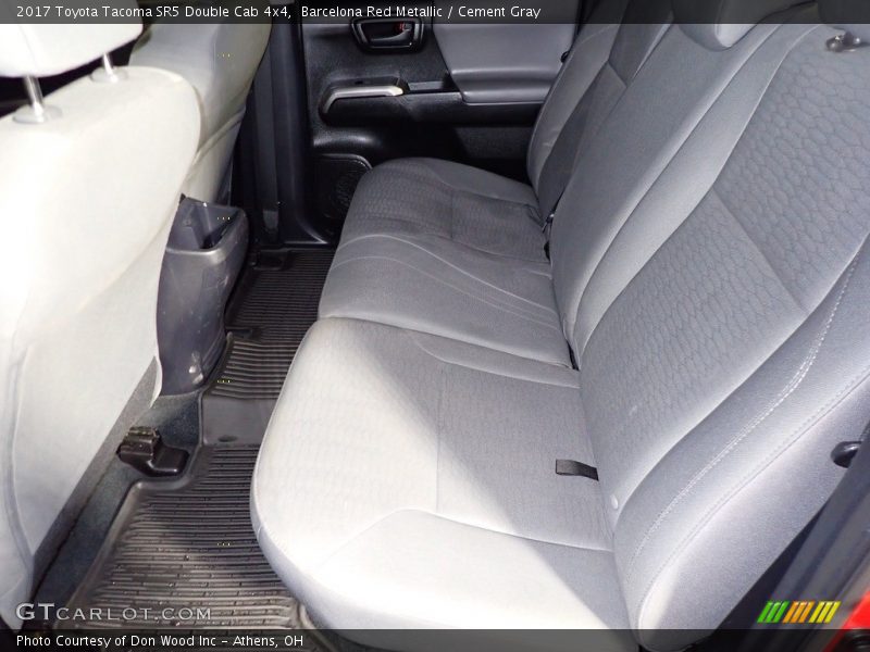 Barcelona Red Metallic / Cement Gray 2017 Toyota Tacoma SR5 Double Cab 4x4