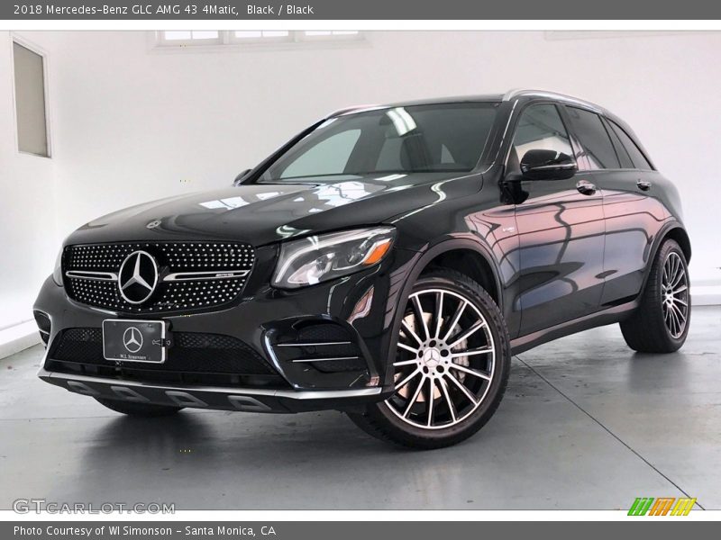 Black / Black 2018 Mercedes-Benz GLC AMG 43 4Matic