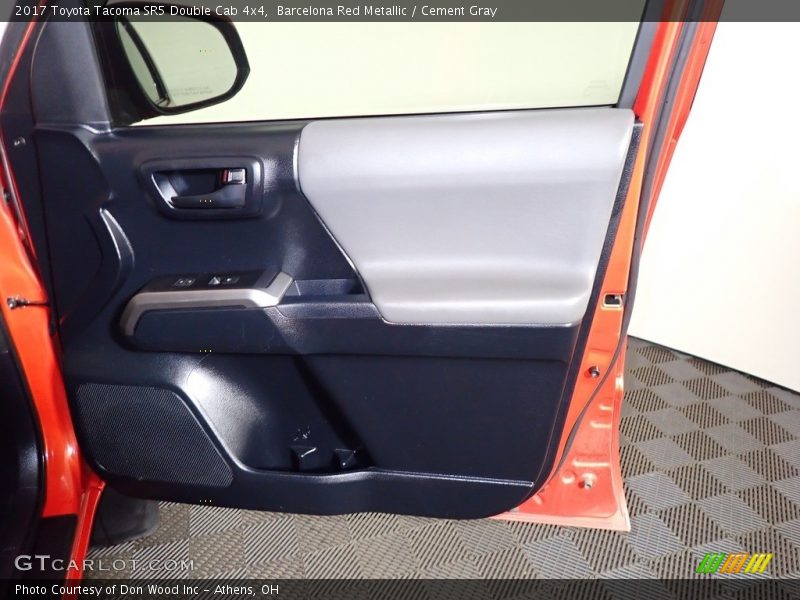 Barcelona Red Metallic / Cement Gray 2017 Toyota Tacoma SR5 Double Cab 4x4