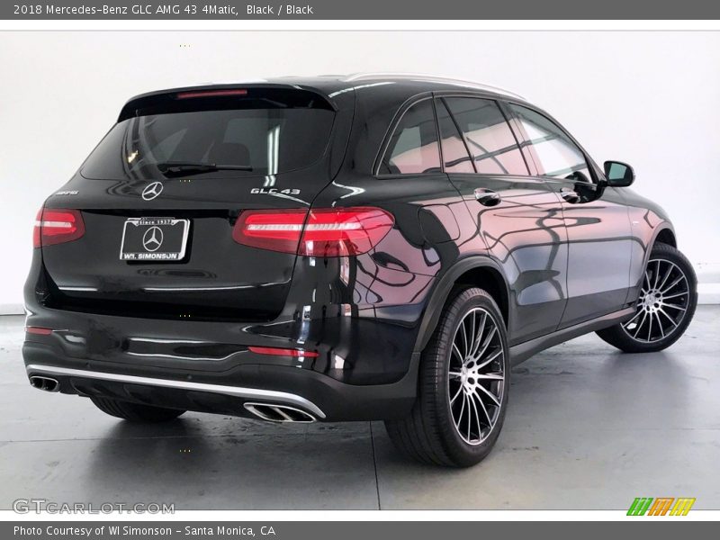 Black / Black 2018 Mercedes-Benz GLC AMG 43 4Matic