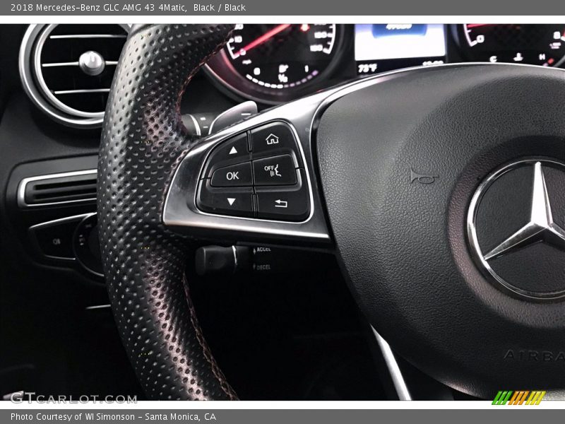 Black / Black 2018 Mercedes-Benz GLC AMG 43 4Matic