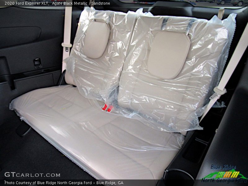 Agate Black Metallic / Sandstone 2020 Ford Explorer XLT