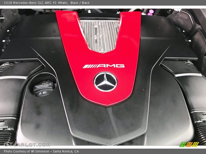 Black / Black 2018 Mercedes-Benz GLC AMG 43 4Matic