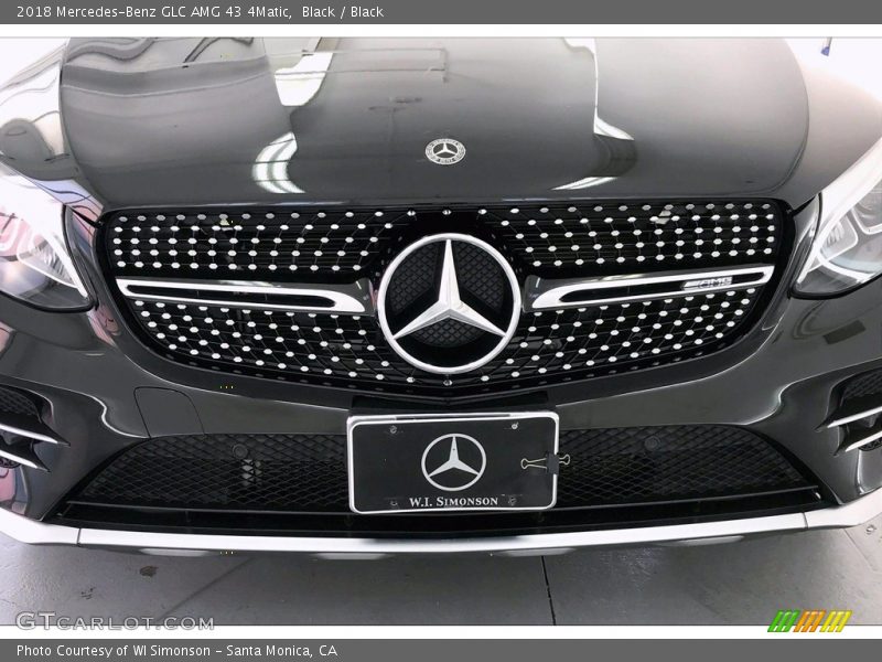 Black / Black 2018 Mercedes-Benz GLC AMG 43 4Matic