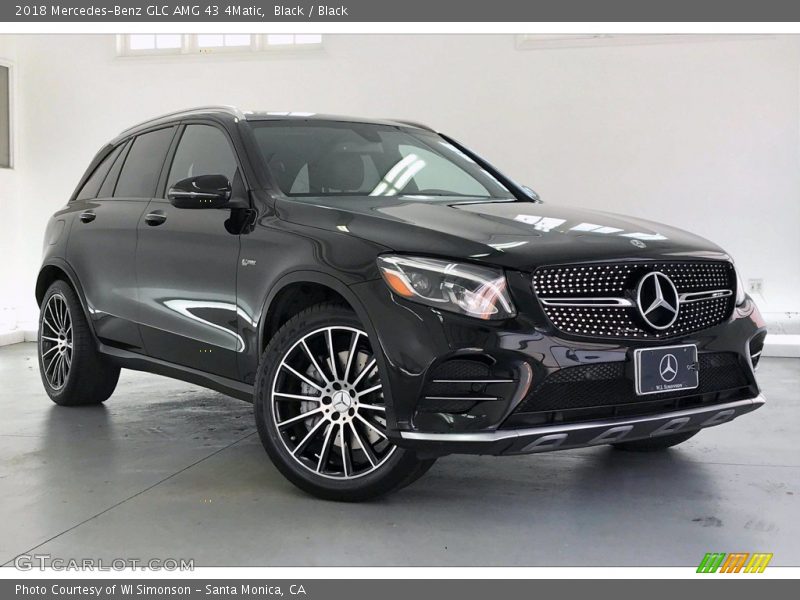 Black / Black 2018 Mercedes-Benz GLC AMG 43 4Matic