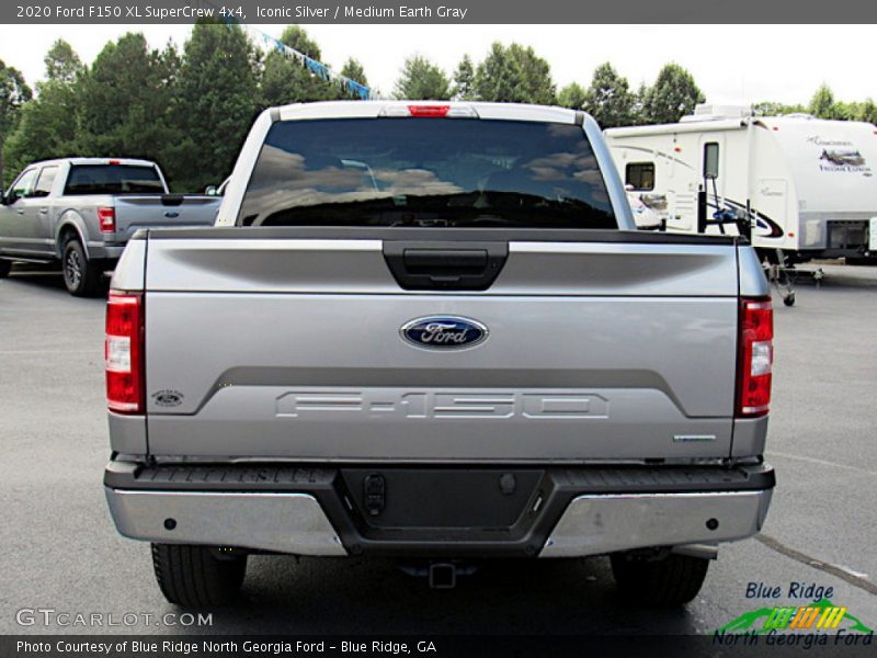 Iconic Silver / Medium Earth Gray 2020 Ford F150 XL SuperCrew 4x4