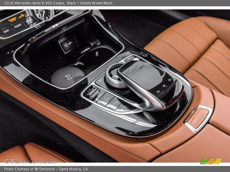 Black / Saddle Brown/Black 2018 Mercedes-Benz E 400 Coupe