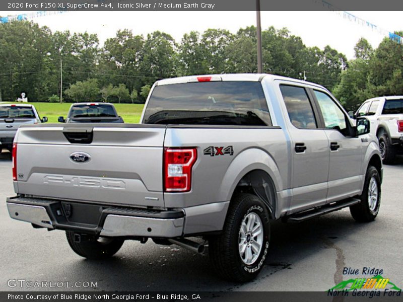 Iconic Silver / Medium Earth Gray 2020 Ford F150 XL SuperCrew 4x4
