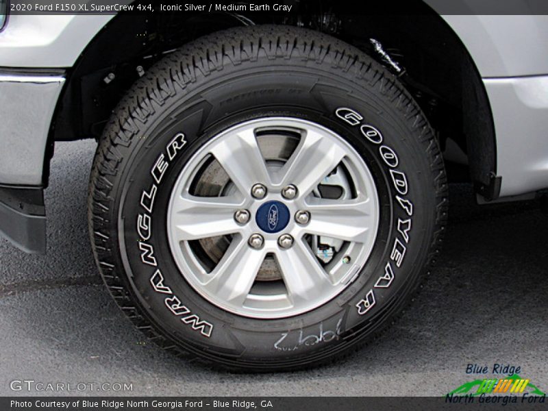 Iconic Silver / Medium Earth Gray 2020 Ford F150 XL SuperCrew 4x4