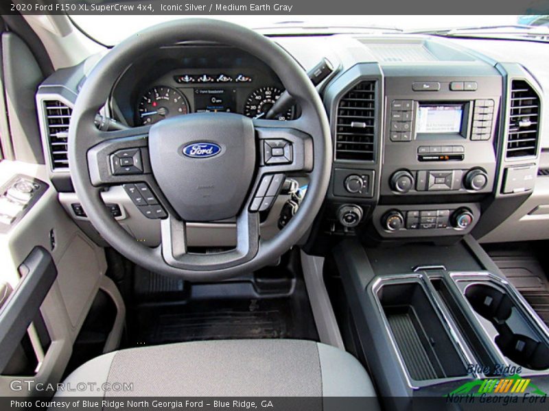 Iconic Silver / Medium Earth Gray 2020 Ford F150 XL SuperCrew 4x4