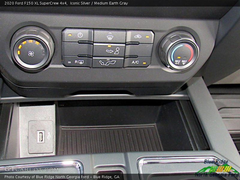 Iconic Silver / Medium Earth Gray 2020 Ford F150 XL SuperCrew 4x4