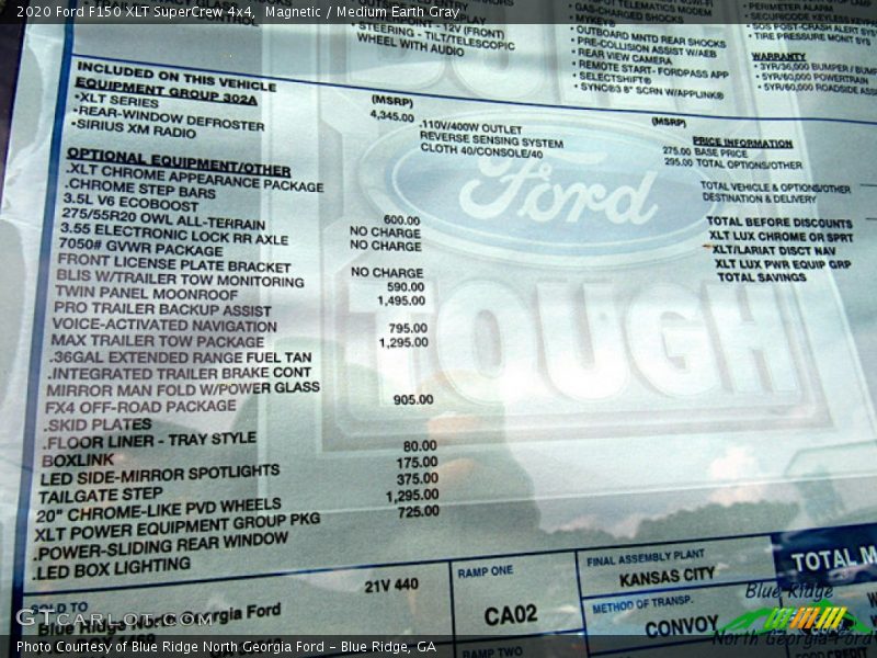 Magnetic / Medium Earth Gray 2020 Ford F150 XLT SuperCrew 4x4