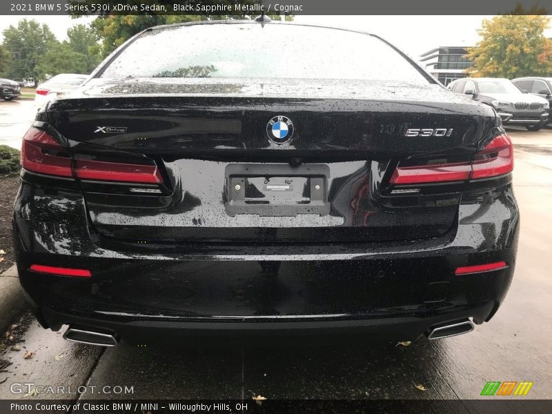 Black Sapphire Metallic / Cognac 2021 BMW 5 Series 530i xDrive Sedan