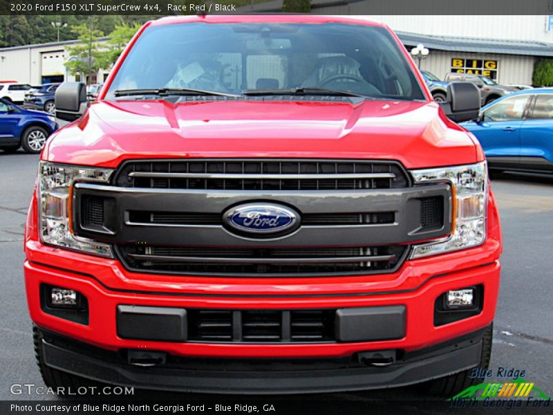 Race Red / Black 2020 Ford F150 XLT SuperCrew 4x4