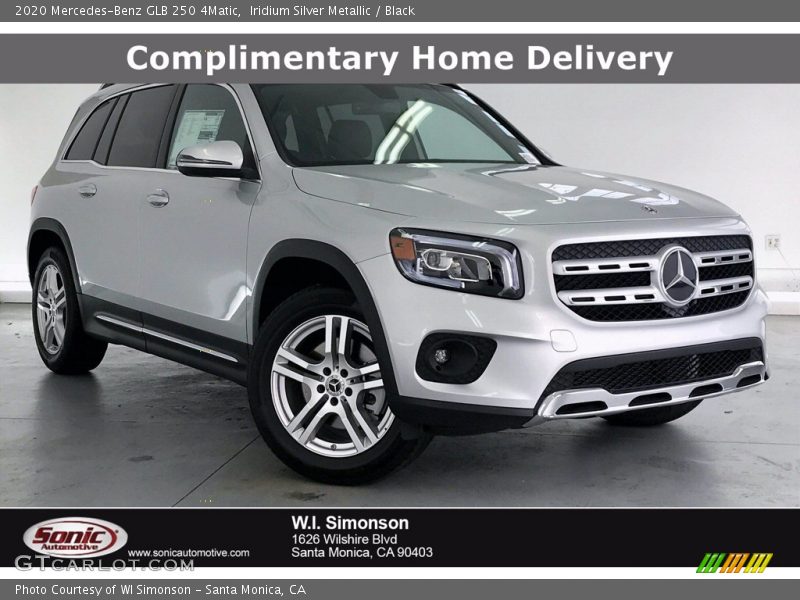 Iridium Silver Metallic / Black 2020 Mercedes-Benz GLB 250 4Matic