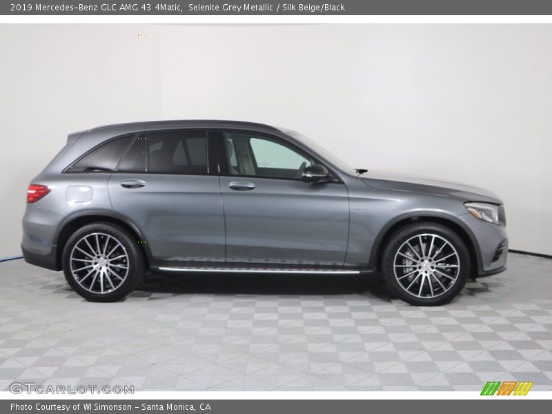 Selenite Grey Metallic / Silk Beige/Black 2019 Mercedes-Benz GLC AMG 43 4Matic