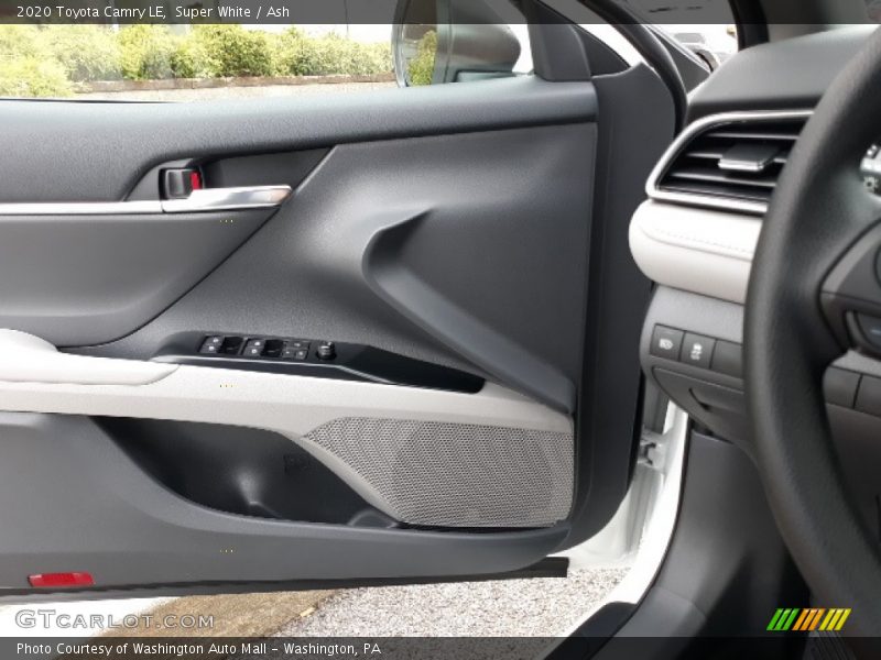 Super White / Ash 2020 Toyota Camry LE