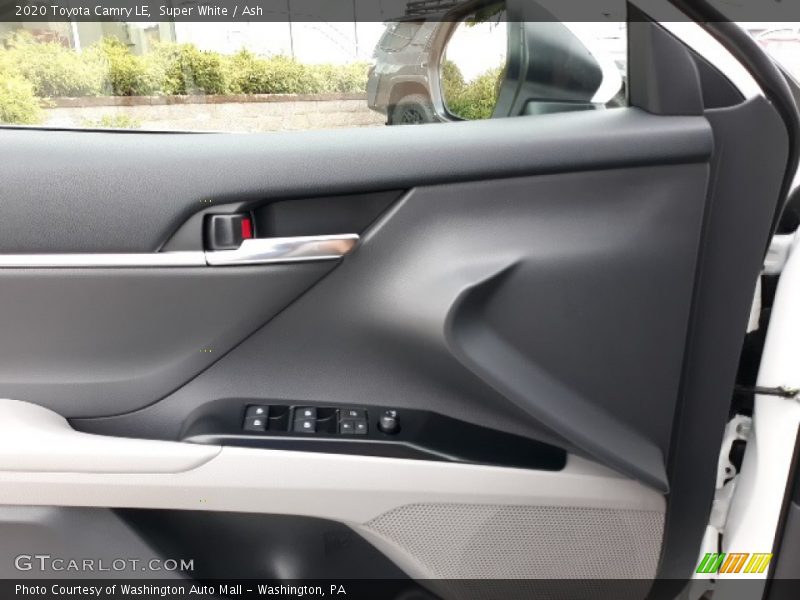 Super White / Ash 2020 Toyota Camry LE