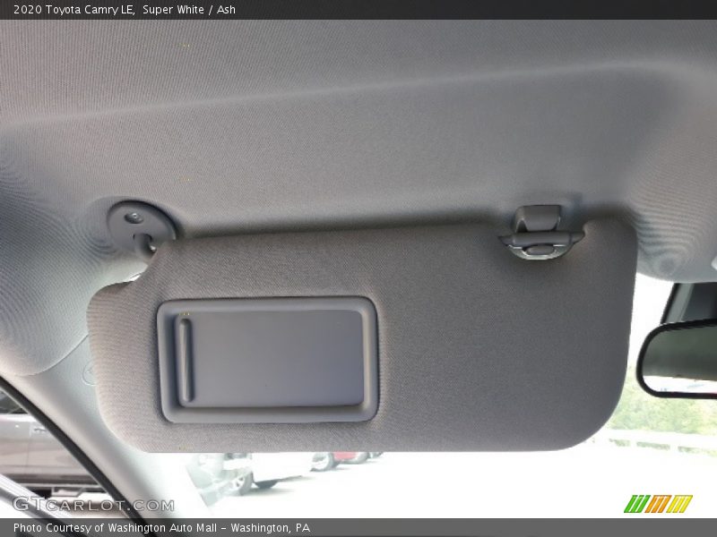 Super White / Ash 2020 Toyota Camry LE
