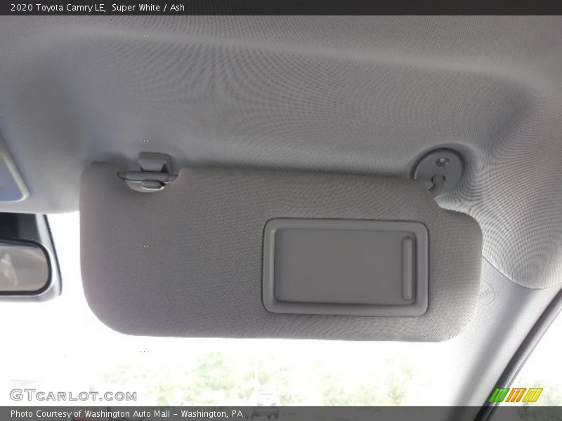 Super White / Ash 2020 Toyota Camry LE